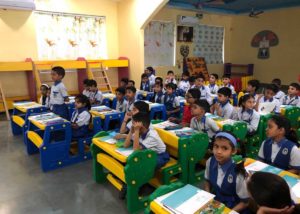 KIWAMI Geometry class at LPS Delhi