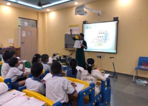 KIWAMI Geometry trial class at LPS Delhi