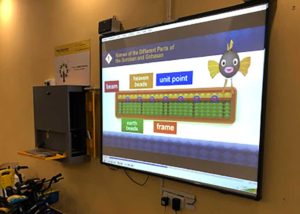 Soroban class at LPS Delhi