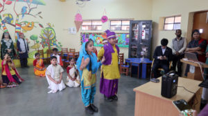 DPS students represented traditional clothing from various Indian states